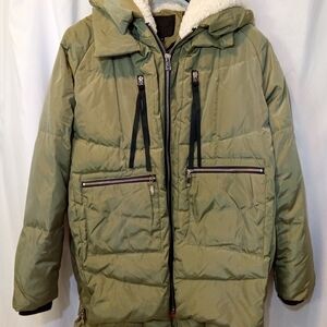 Orolay Thickened Coat Jacket Warm Water Wind Proof Shearling Parka Heavy Duty